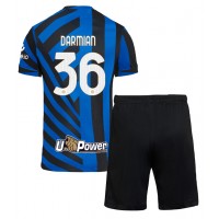 Maglie da calcio Inter Milan Matteo Darmian #36 Prima Maglia Bambino 2024-25 Manica Corta (+ Pantaloni corti)